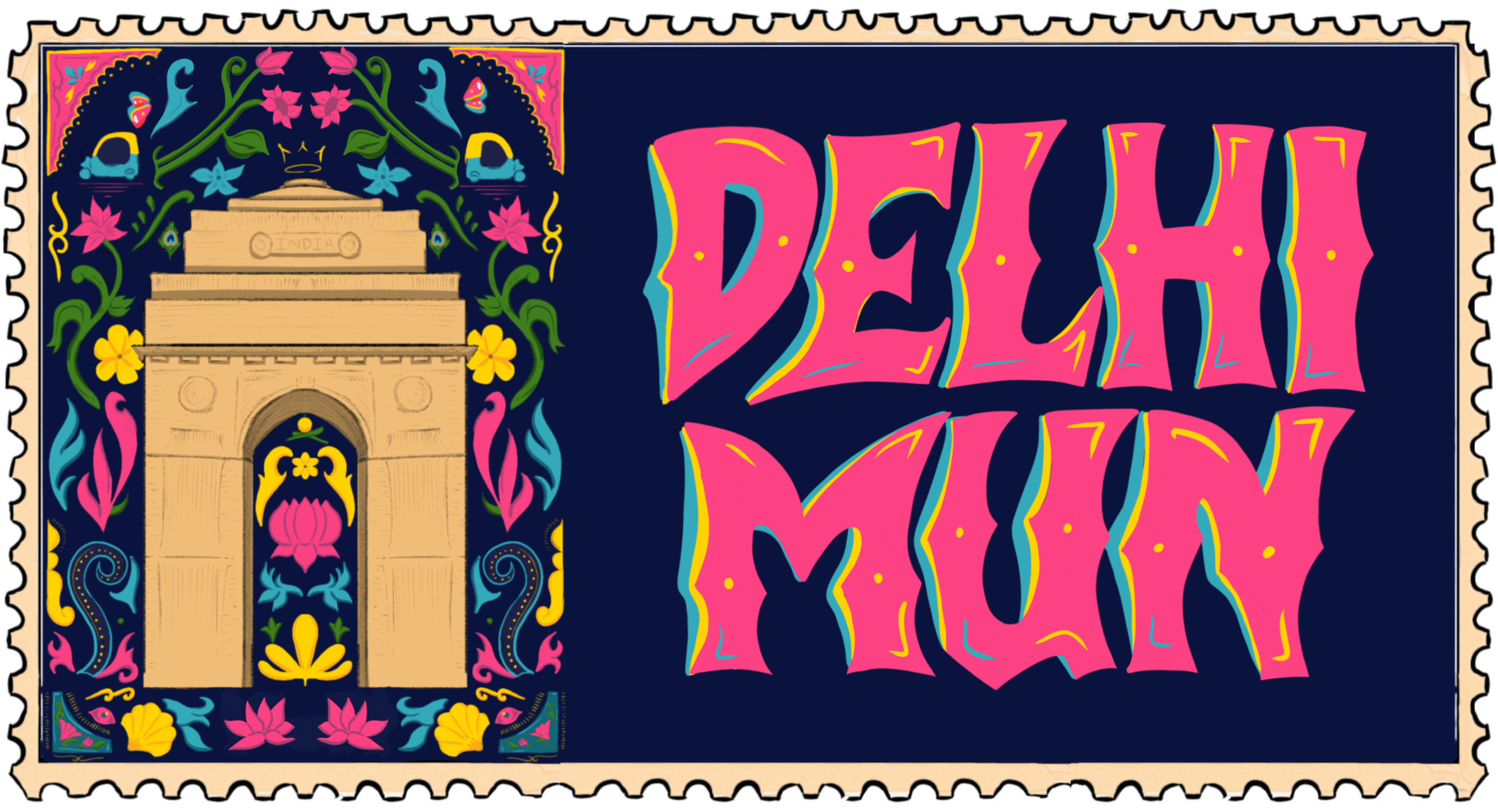 Delhi MUN Logo